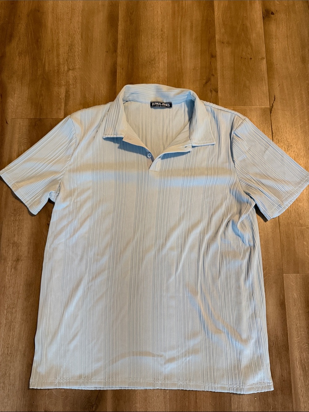 Royal Lines Men's Light Blue Short-Sleeve Polo
